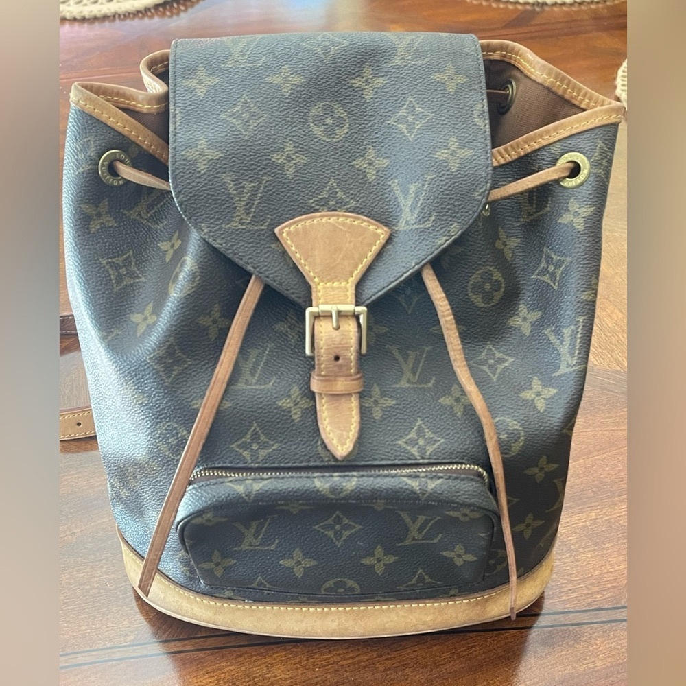 Louis Vuitton Monogram Brown Backpack
